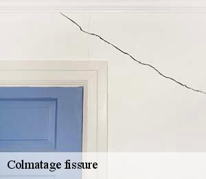 Colmatage fissure