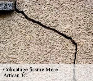 Colmatage fissure